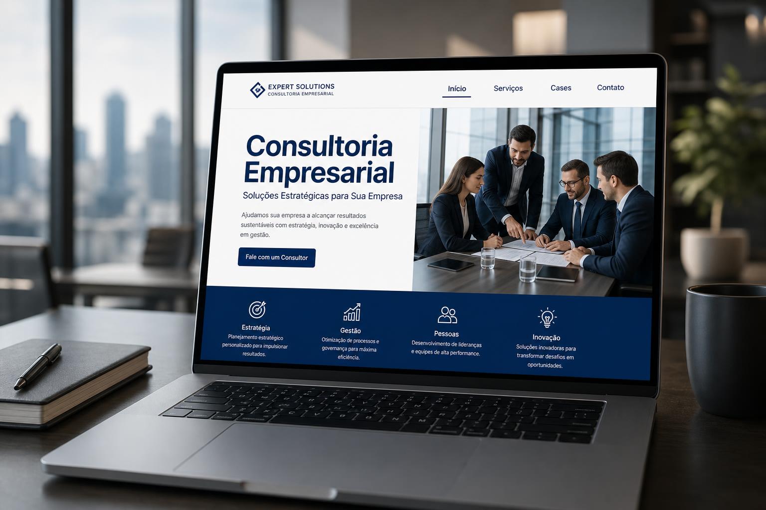 Site de Consultoria Empresarial