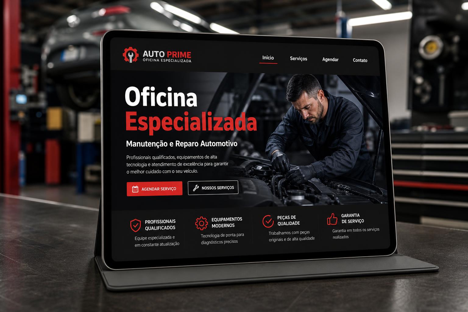Site de Oficina Especializada